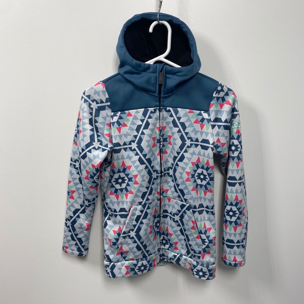 686 Youth Allure Full-Zip Hooded Fleece Large